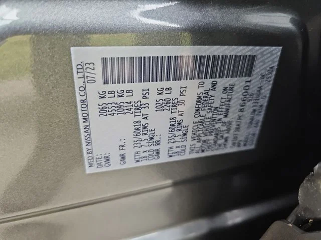 Used 2023 Gray Nissan SV image 33