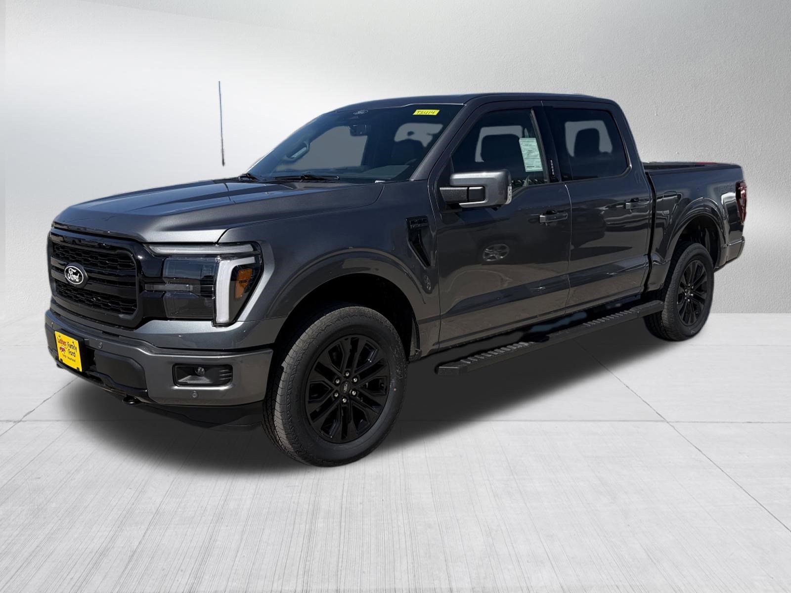 New 2026 Carbonized Gray Metallic Ford LARIAT image 2