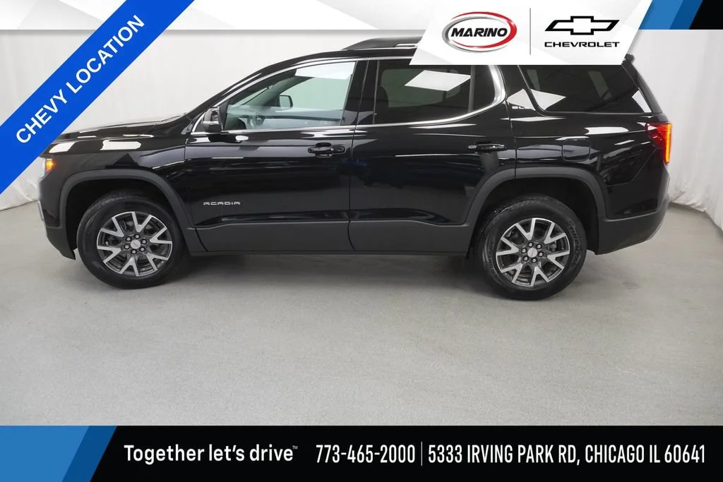 Used 2023 Ebony Twilight Metallic GMC SLE image 6