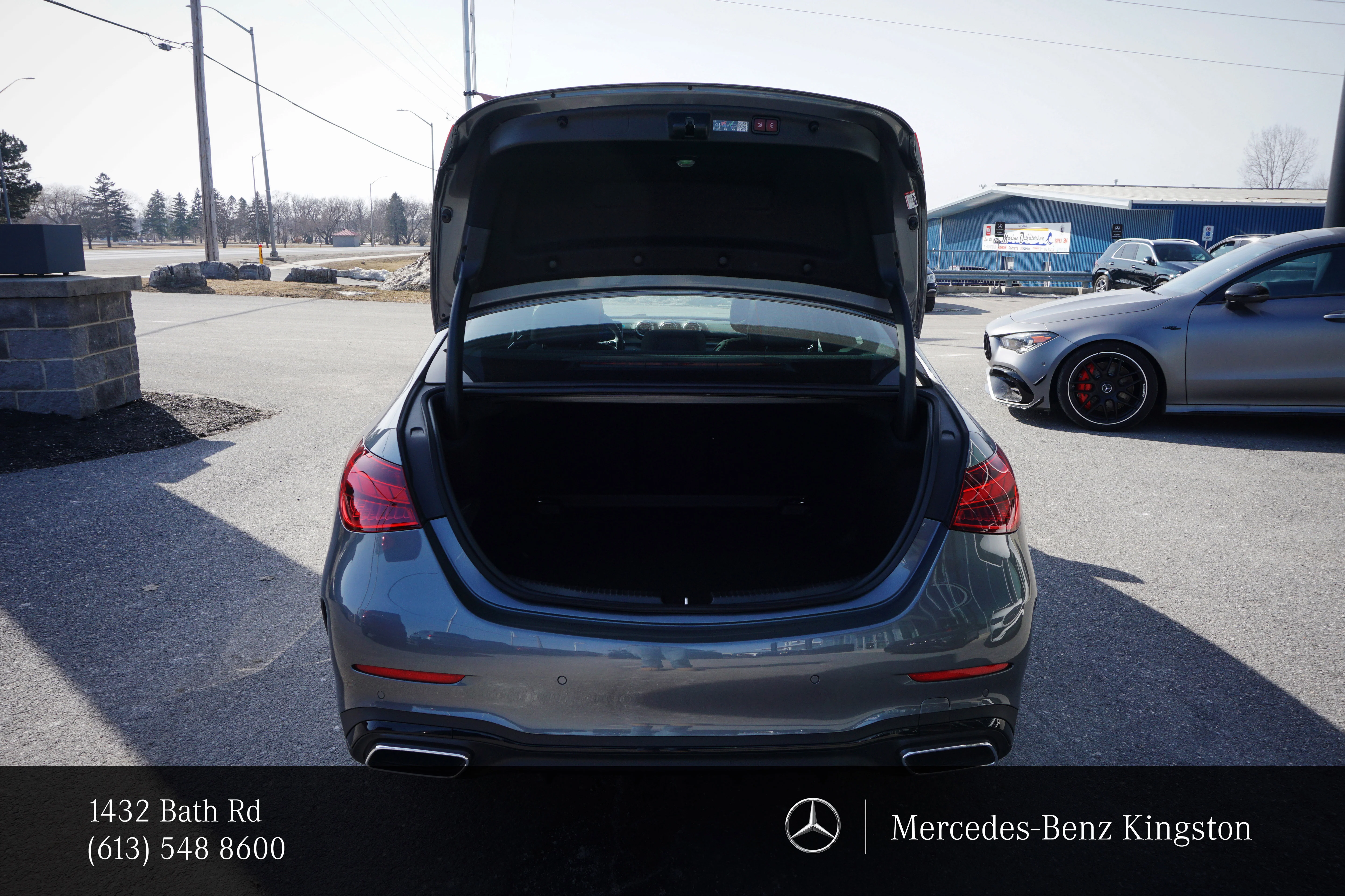 Certified Used 2025 Grey Mercedes-Benz C 300 4MATIC Sedan image 18