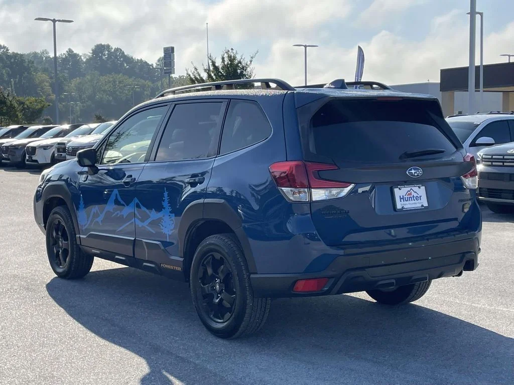 Used 2022 Geyser Blue Subaru Wilderness image 28