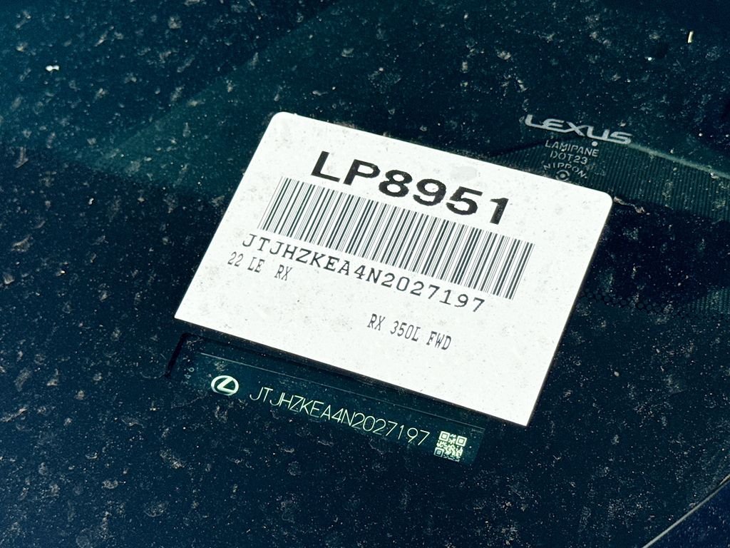 Certified Used 2022 White Lexus 350L image 16