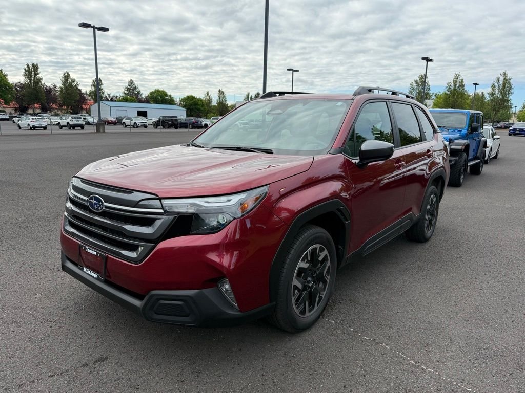 Used 2025 Crimson Red Pearl Subaru Premium image 3