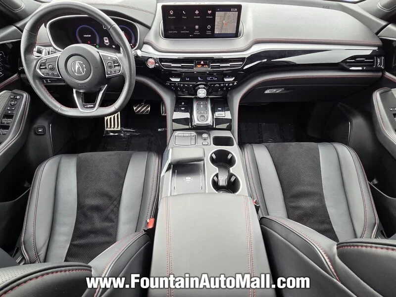 Used 2024 Apex Blue Pearl Acura SH-AWD W/A-SPEC PACKAGE image 11