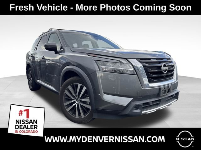 Used 2023 Gray Nissan Platinum image 1