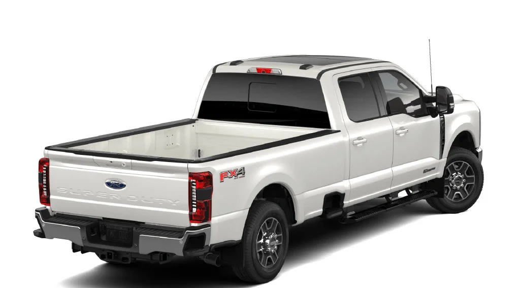 New 2026 Star White Metallic Tri-Coat Ford Lariat image 3