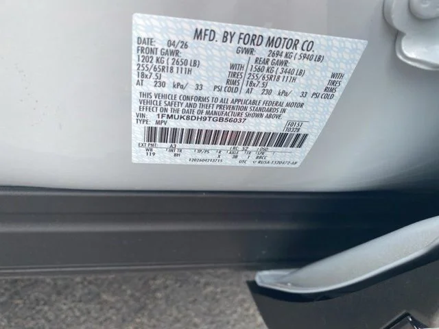 New 2026 Space White Metallic Ford Active image 41