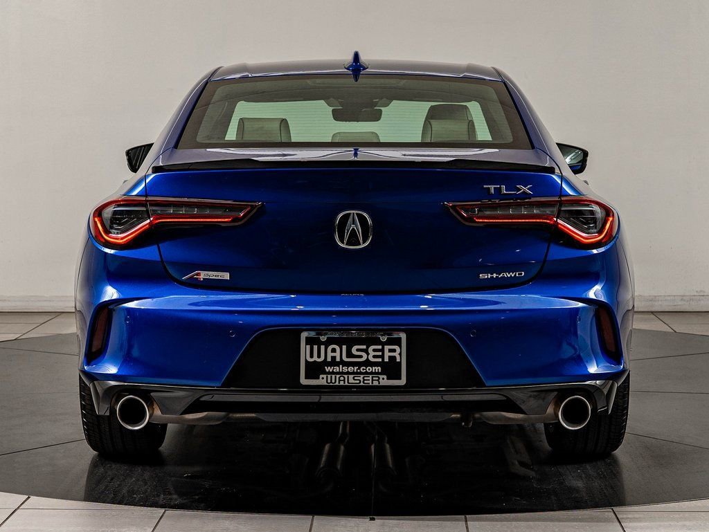 Used 2025 Apex Blue Pearl Acura A-Spec Package image 6