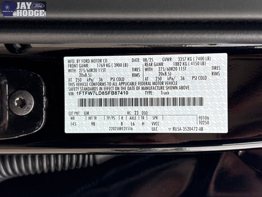 Used 2025 Black Ford Platinum image 30