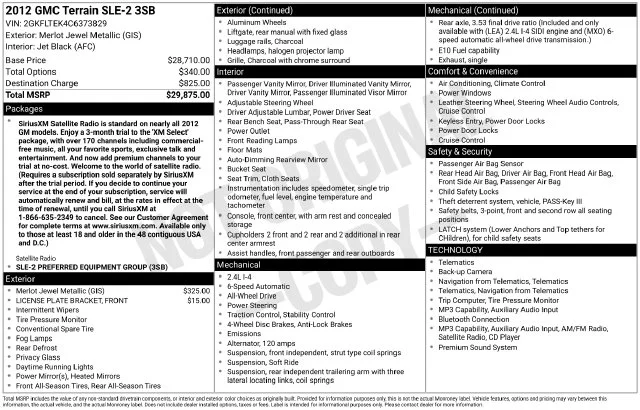 Used 2012 Red GMC SLE-2 image 7