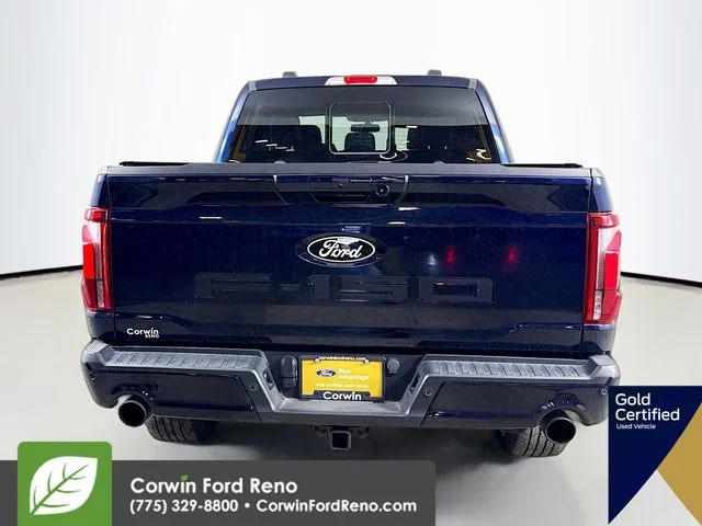Certified Used 2024 Antimatter Blue Metallic Ford Lariat image 9