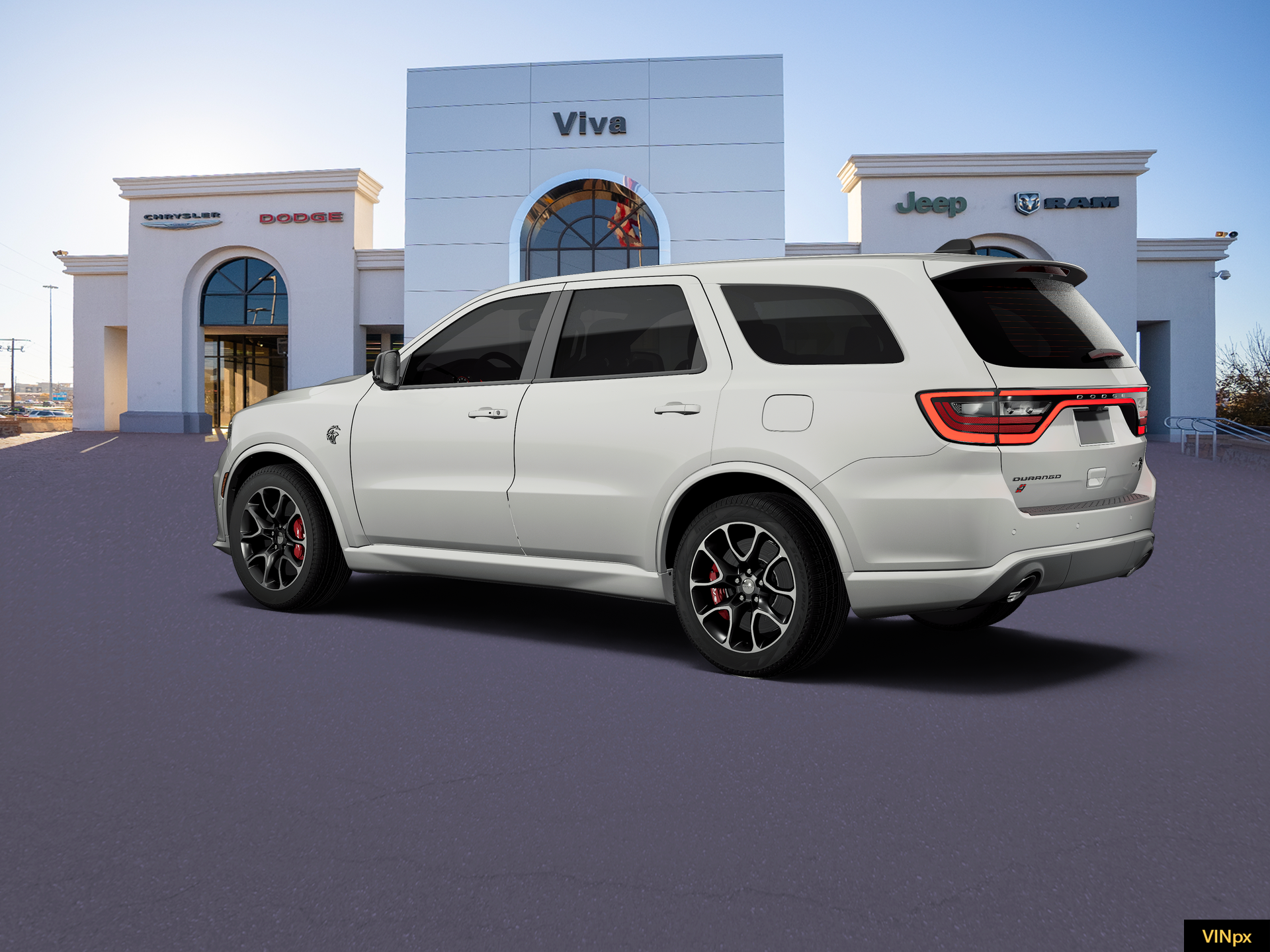New 2027 White Knuckle Clearcoat Dodge SRT Hellcat image 4