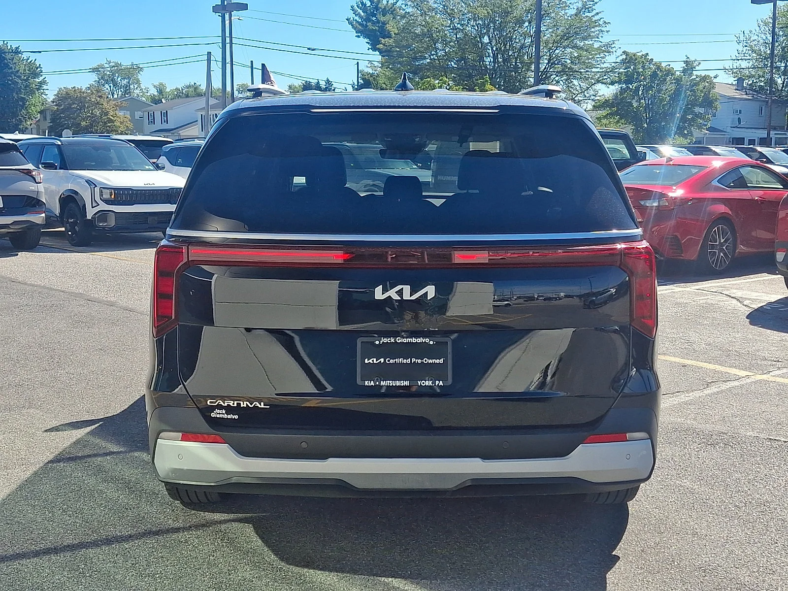 Certified Used 2025 Black Kia EX image 3