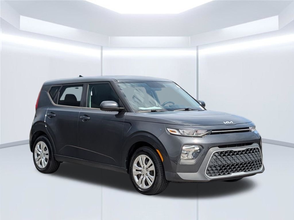 Used 2022 Gray Kia LX image 8