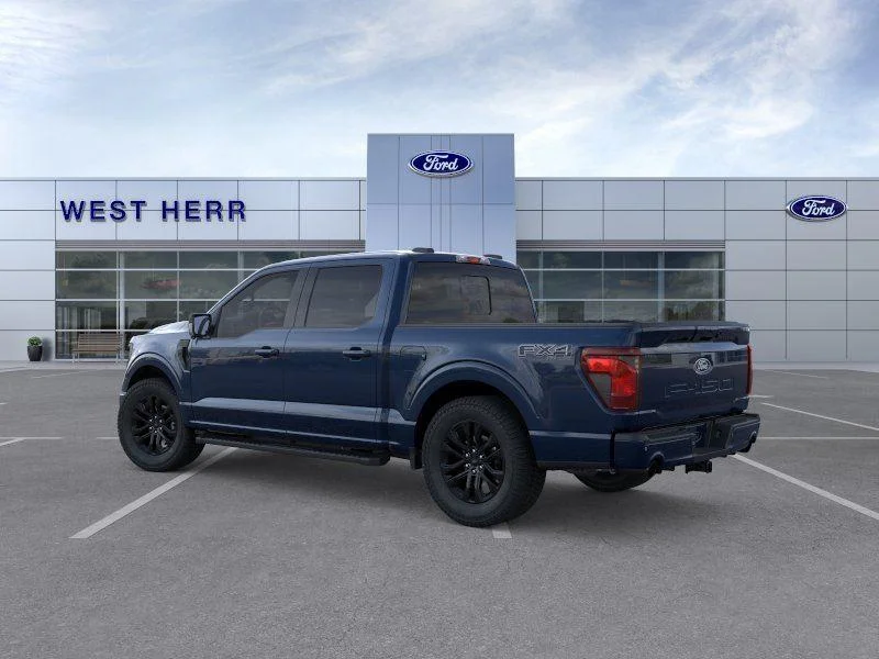 New 2026 Antimatter Blue Ford XLT image 4