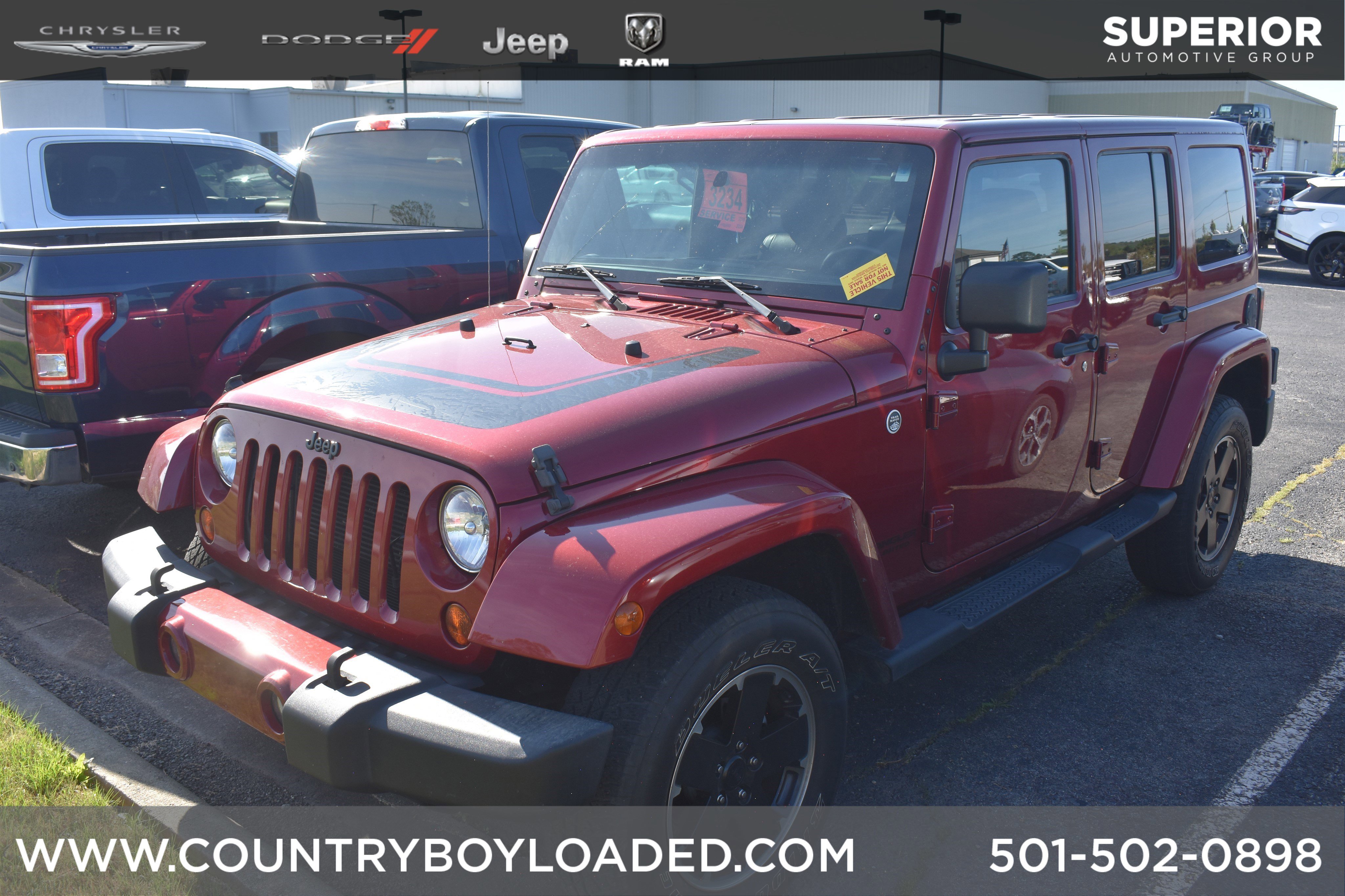2012 Jeep Wrangler Unlimited Altitude