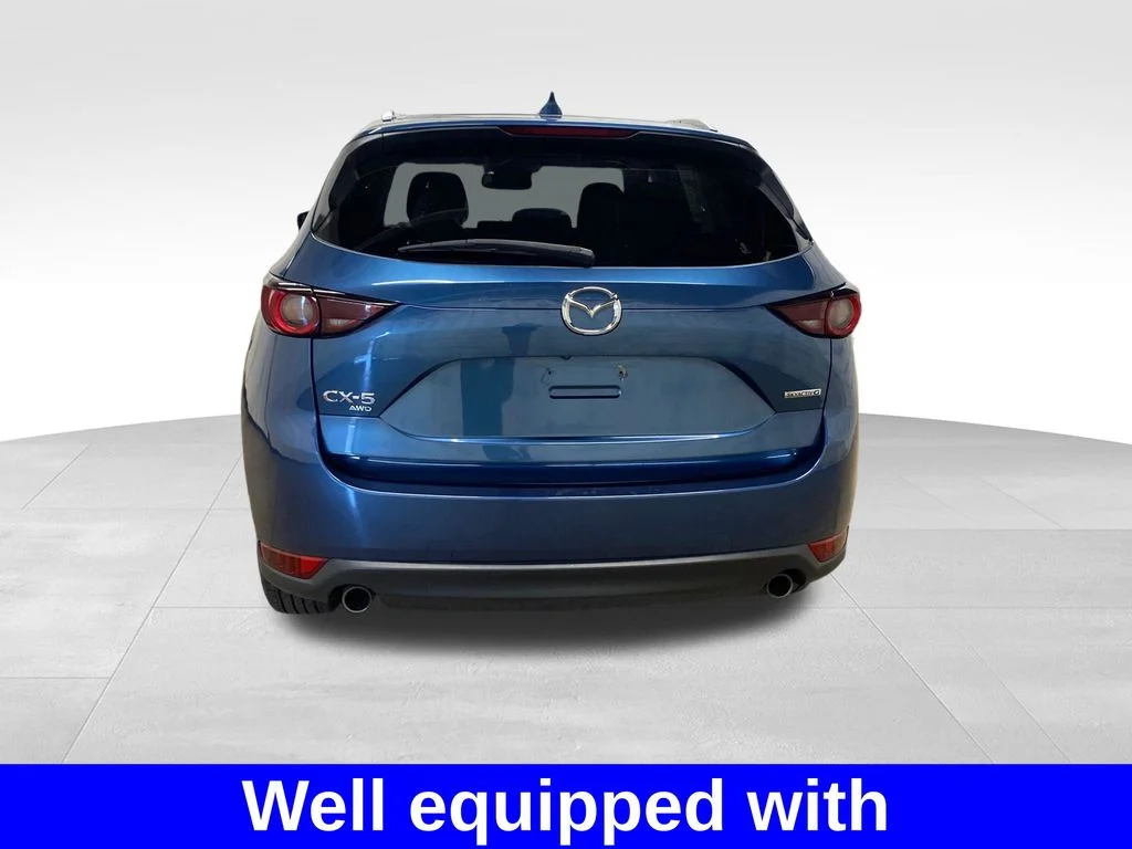 Used 2021 Blue Mazda Touring image 3
