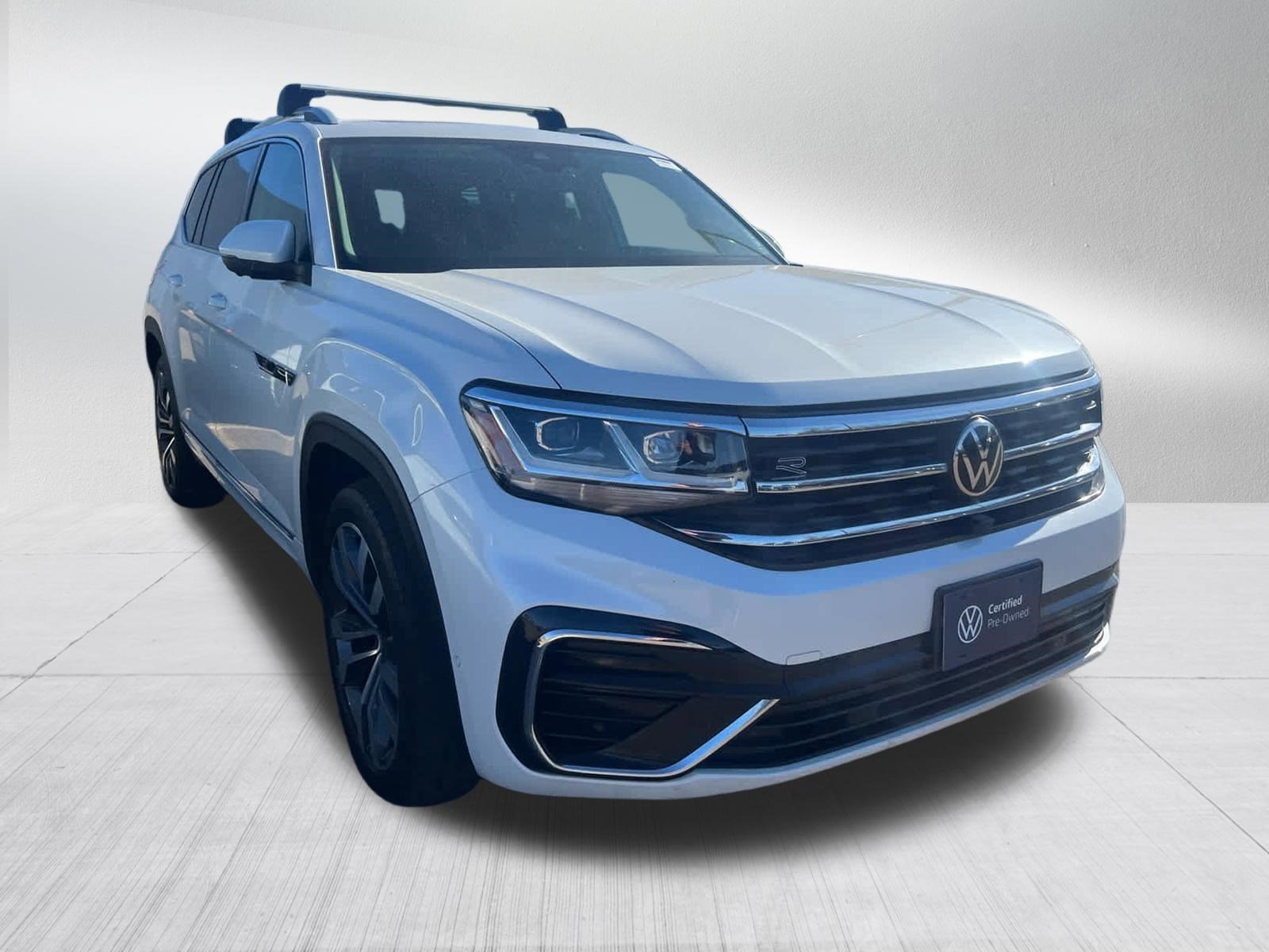 Certified 2023 Volkswagen Atlas SEL Premium R-Line with VIN 1V2FR2CA3PC509717 for sale in Brooklyn Center, Minnesota