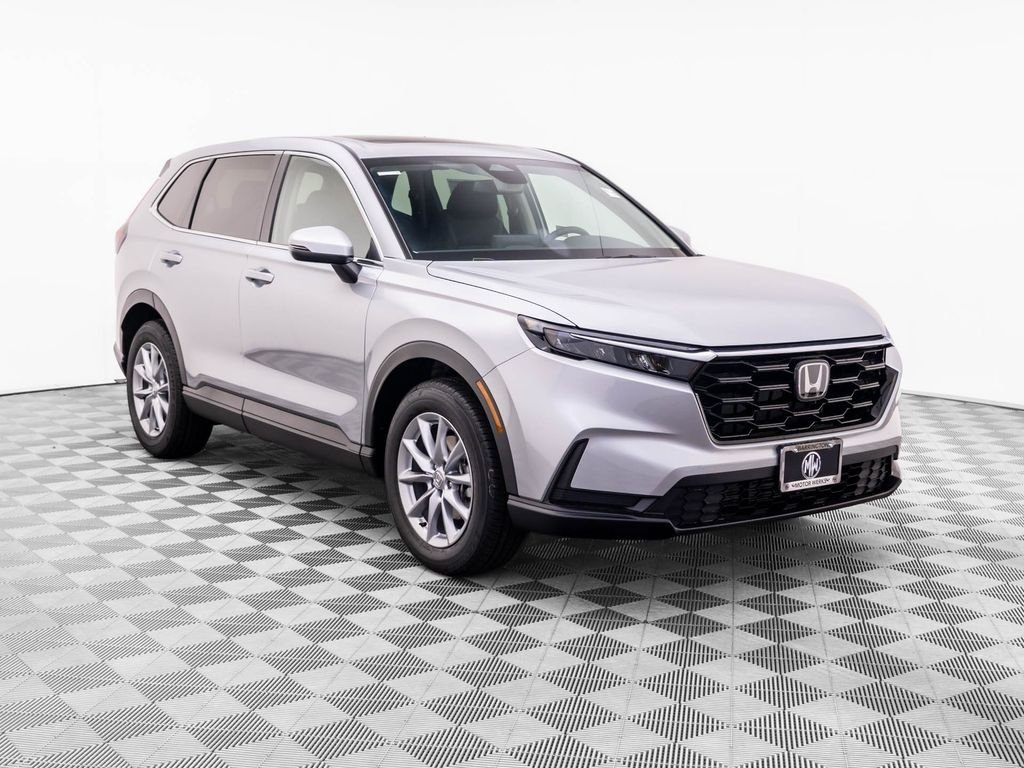 New 2026 Solar Silver Metallic Honda EX image 8