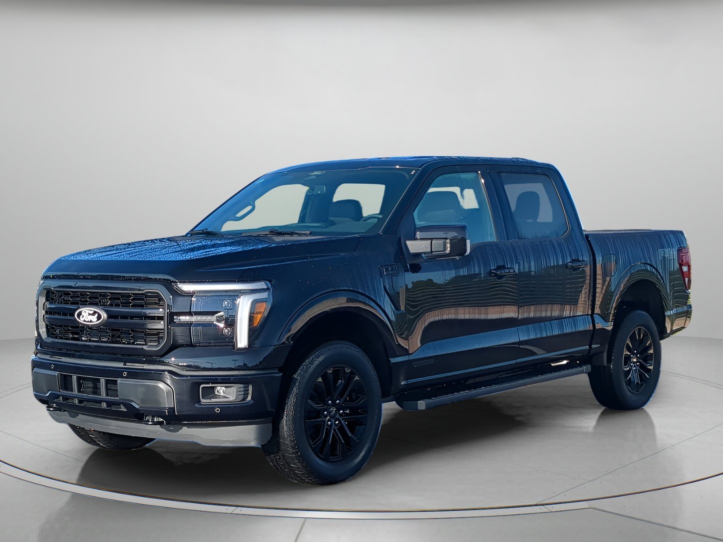 New 2026 Agate Black Metallic Ford Lariat® image 1
