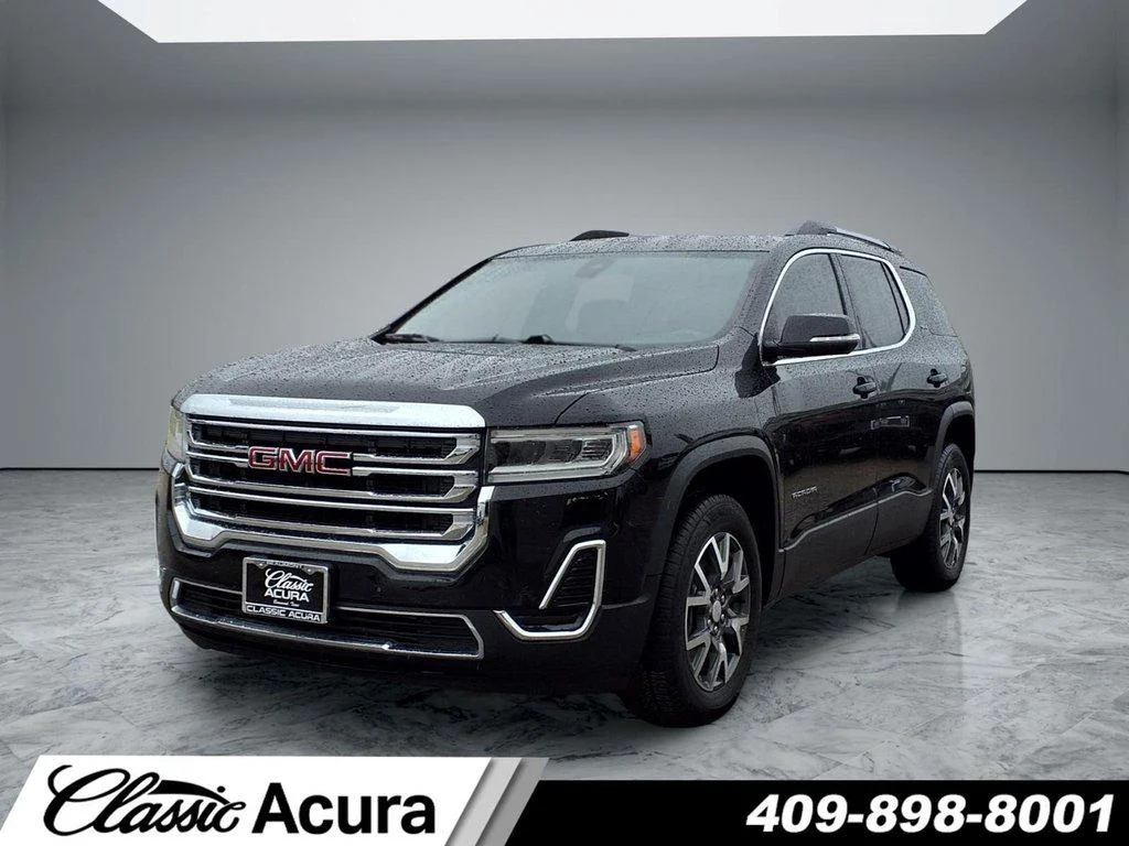 Used 2023 Ebony Twilight Metallic GMC AWD SLE image 2