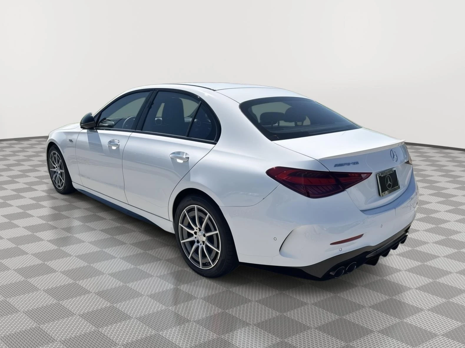 New 2026 Polar White Mercedes-Benz AMG® C 43 4MATIC® Sedan image 5