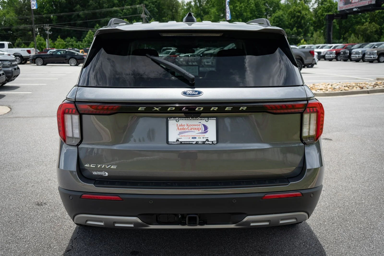 New 2026 Carbonized Gray Metallic Ford Active image 8