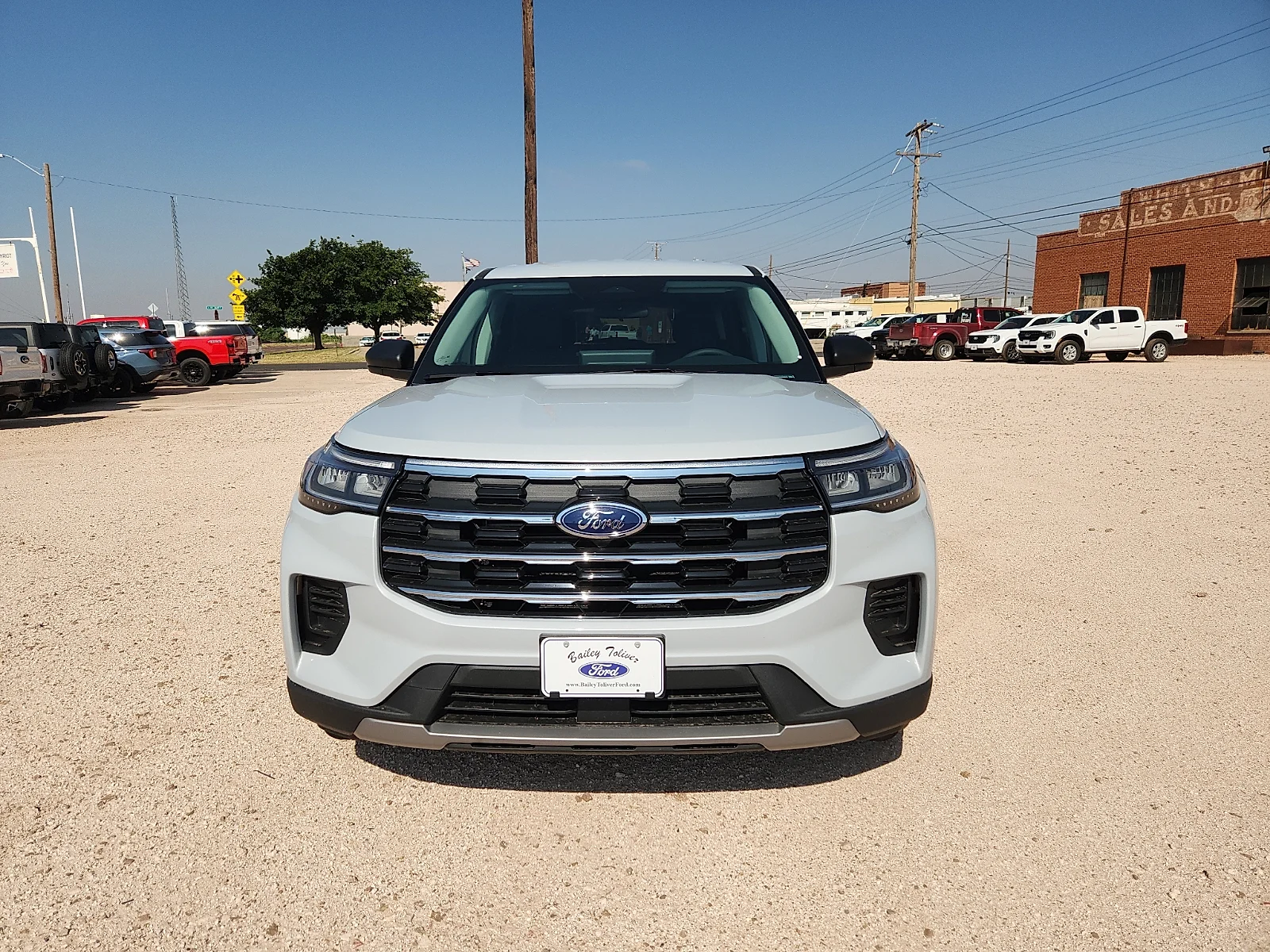 New 2026 Space White Metallic Ford Active 100A image 2