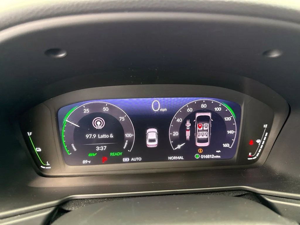 Certified Used 2025 Meteorite Gray Metallic Honda HYBRID EX-L image 27