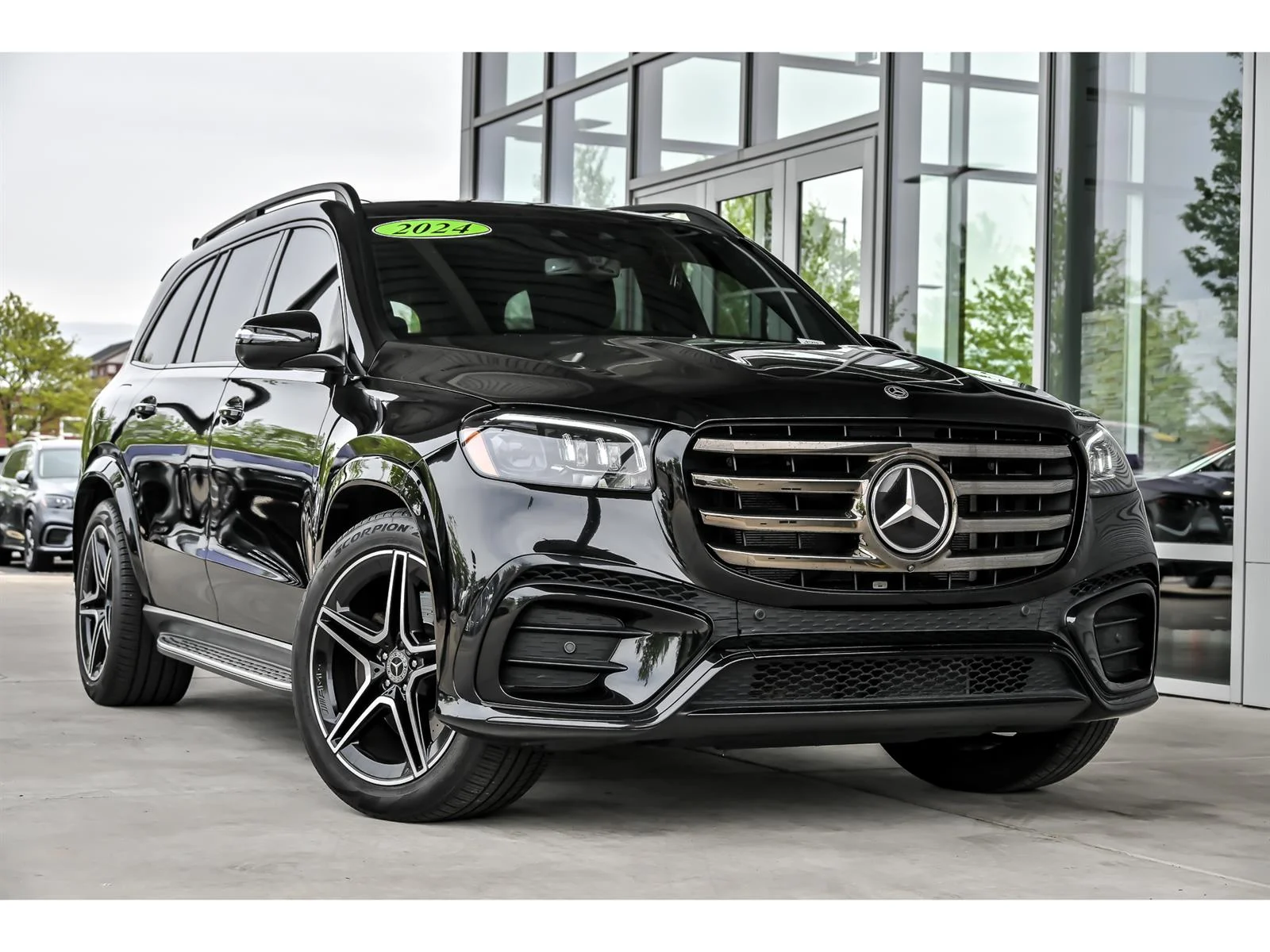 Certified Used 2024 Black Mercedes-Benz GLS 450 image 1