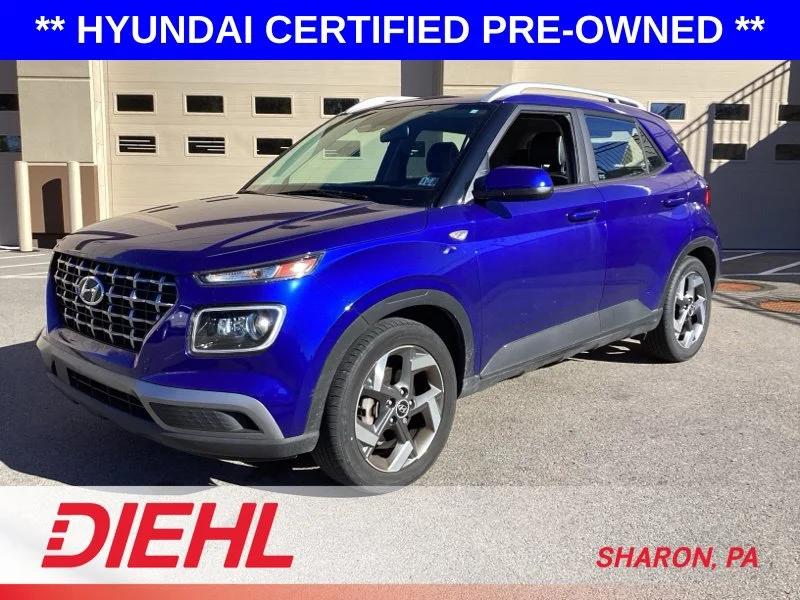 Used 2023 Blue Hyundai Limited image 3