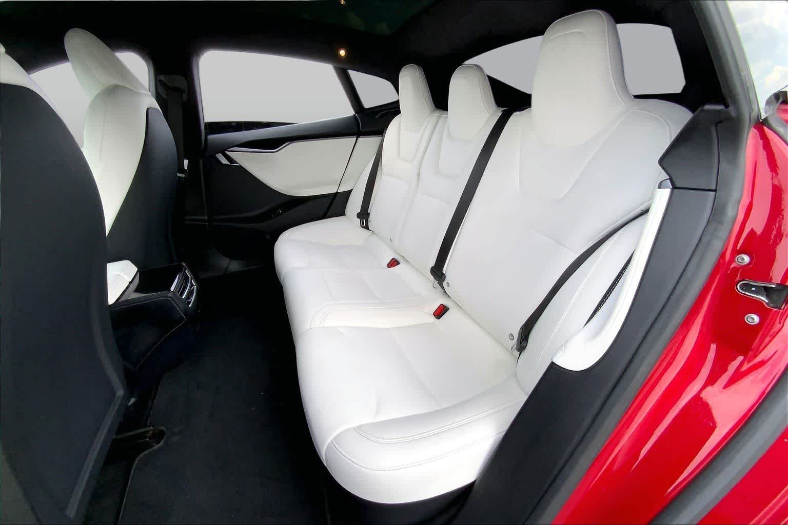 Used 2020 Red Multi-Coat Tesla Long Range Plus image 22