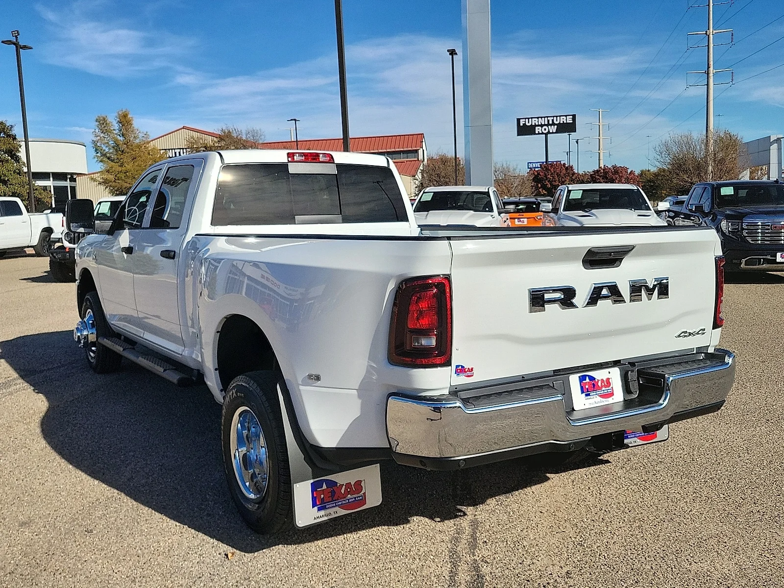 New 2026 Bright White Ram TRADESMAN CREW CAB 4X4 8