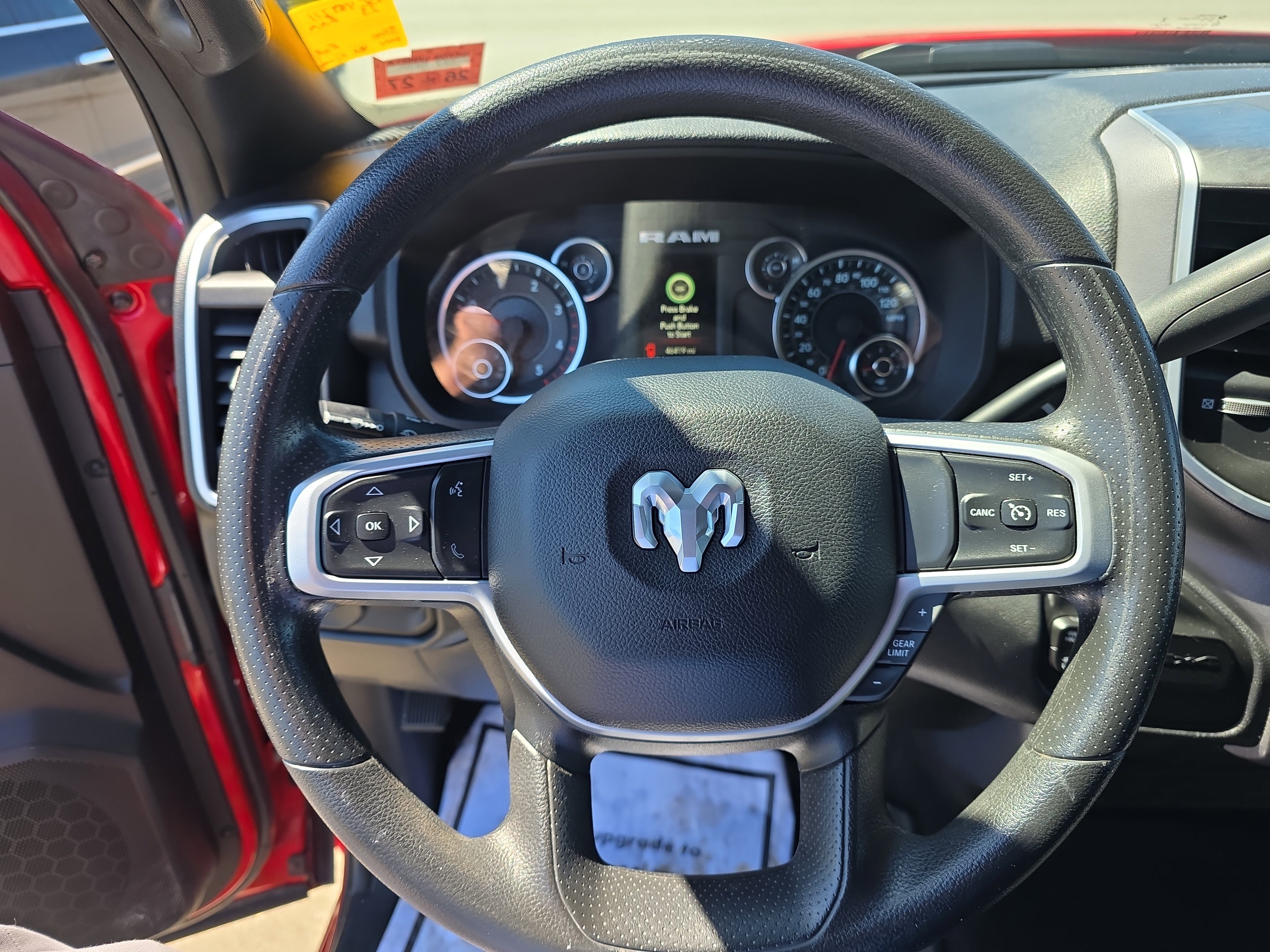 Used 2023 Flame Red Clearcoat Ram Big Horn image 9