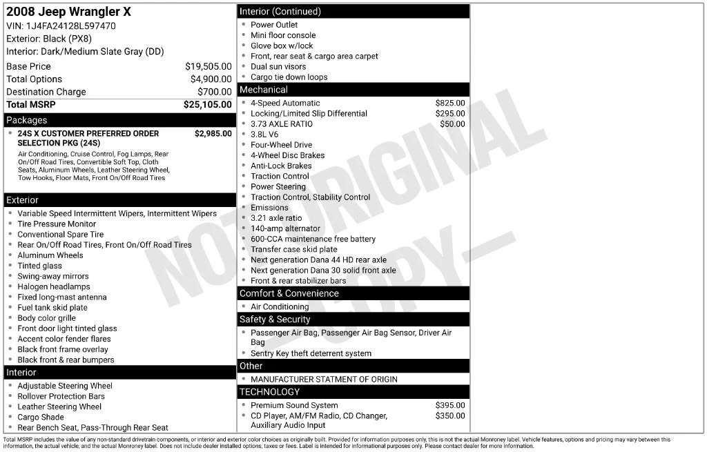 Used 2008 Black Jeep X image 6