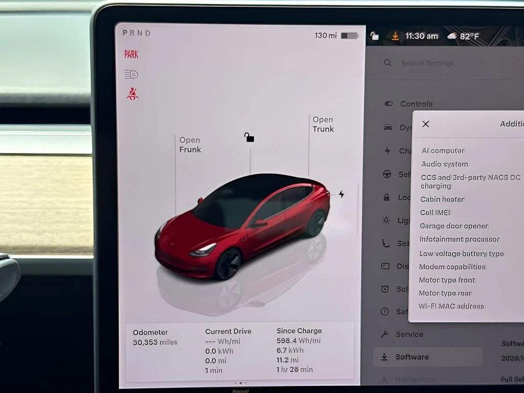 Used 2022 Red Tesla Long Range image 17