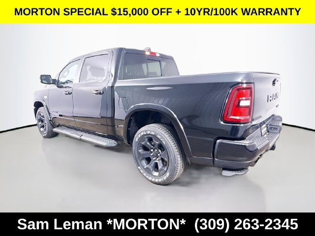New 2026 Diamond Black Crystal Pearl-Coat Exterior Paint Ram Big Horn/Lone Star image 5