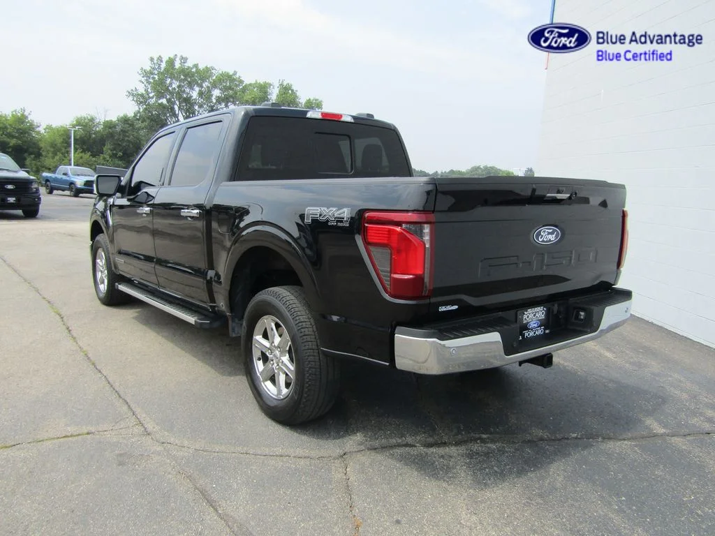 Certified Used 2024 Agate Black Metallic Ford XLT image 8