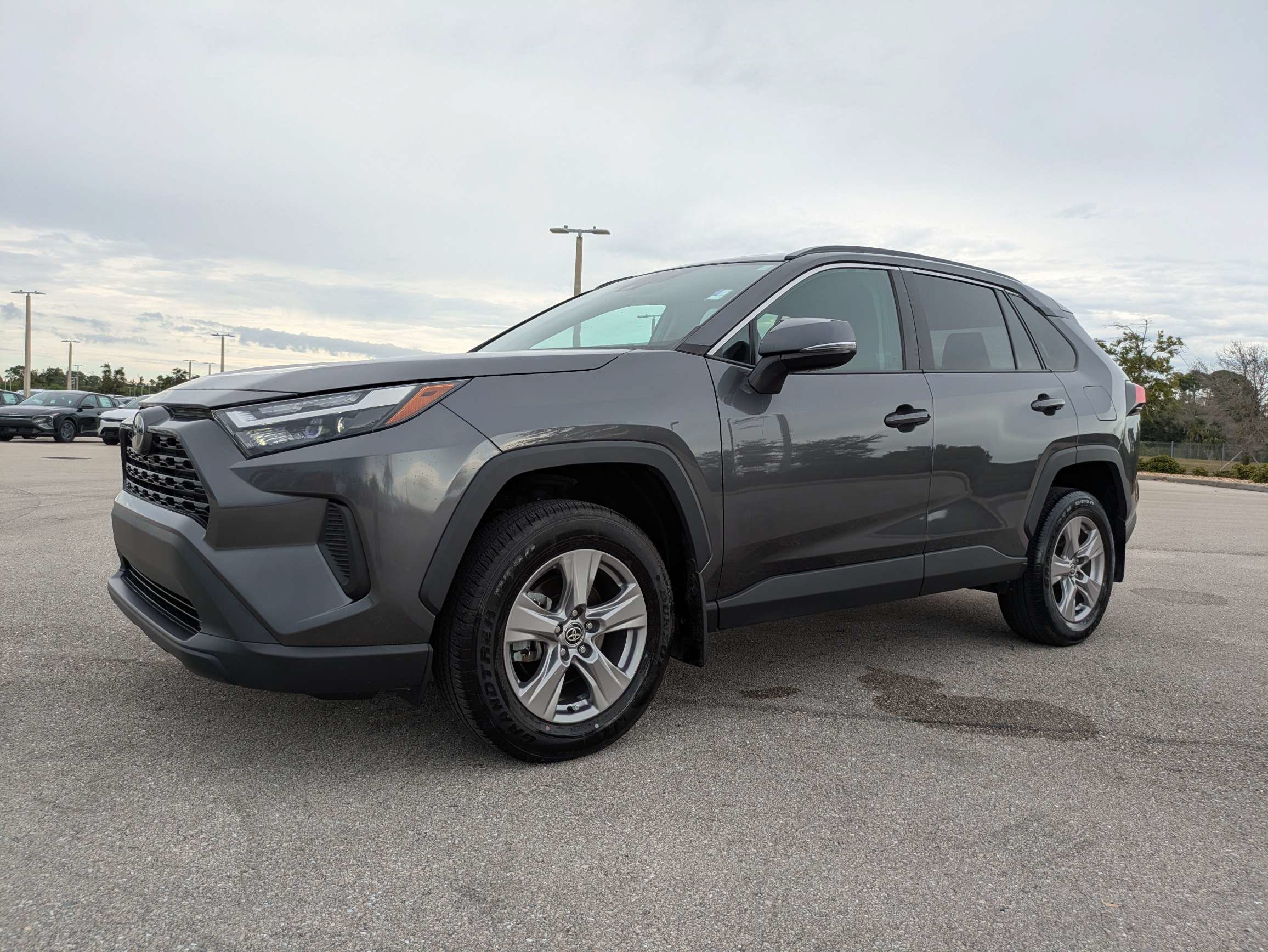 Used 2025 Magnetic Gray Metallic Toyota XLE image 8