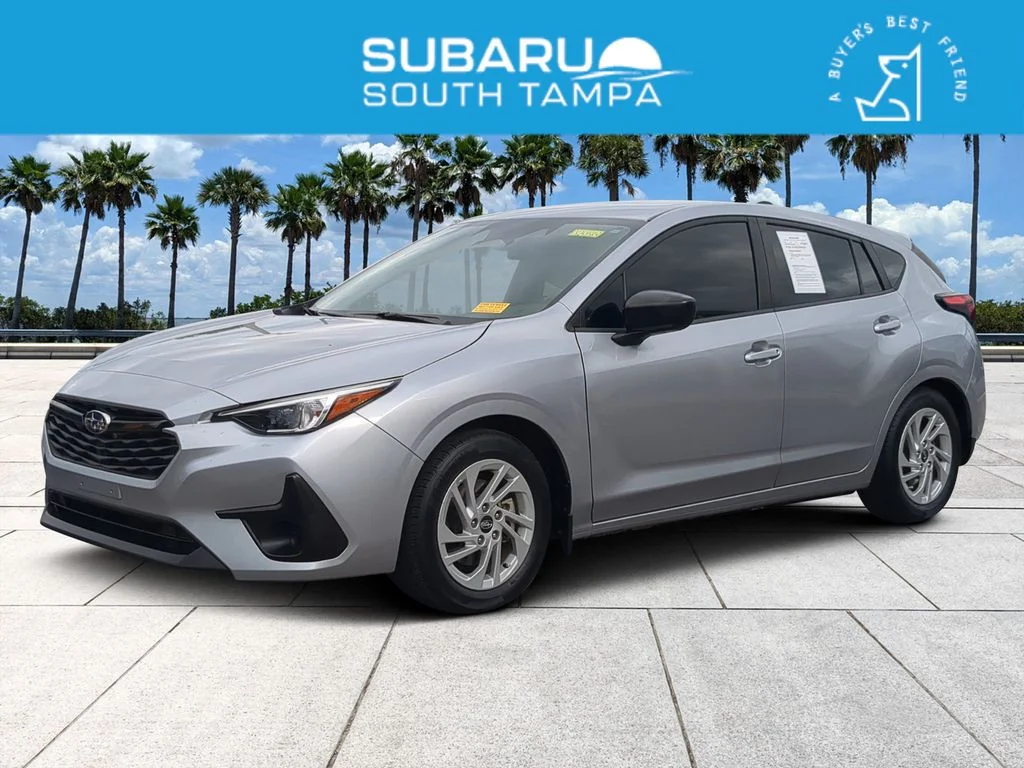 Certified Used 2024 Silver Subaru Base image 1