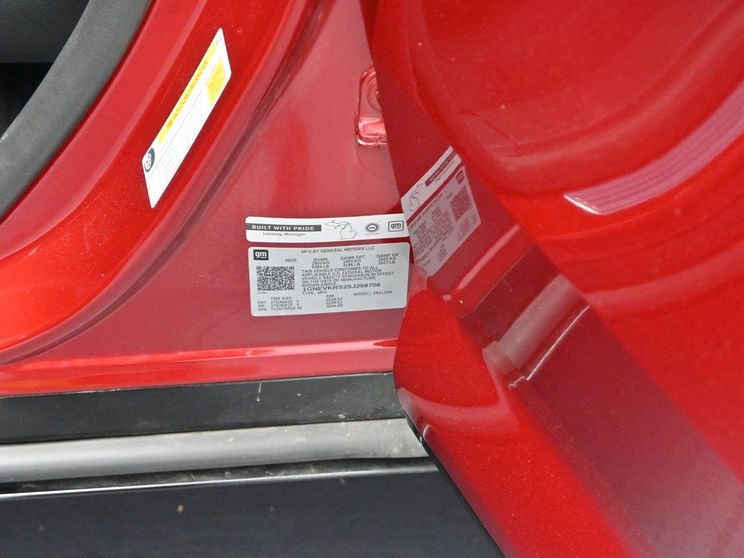 Used 2025 Radiant Red Tintcoat Chevrolet High Country image 43