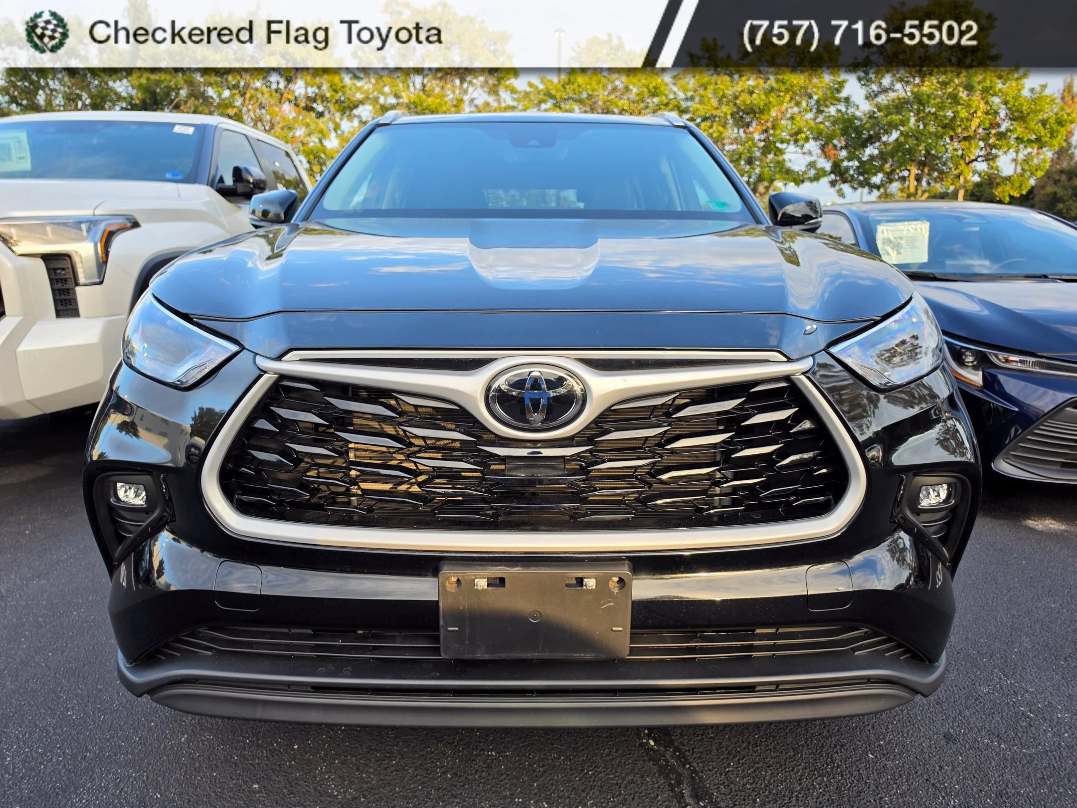 Used 2026 Midnight Black Metallic Toyota XLE image 2