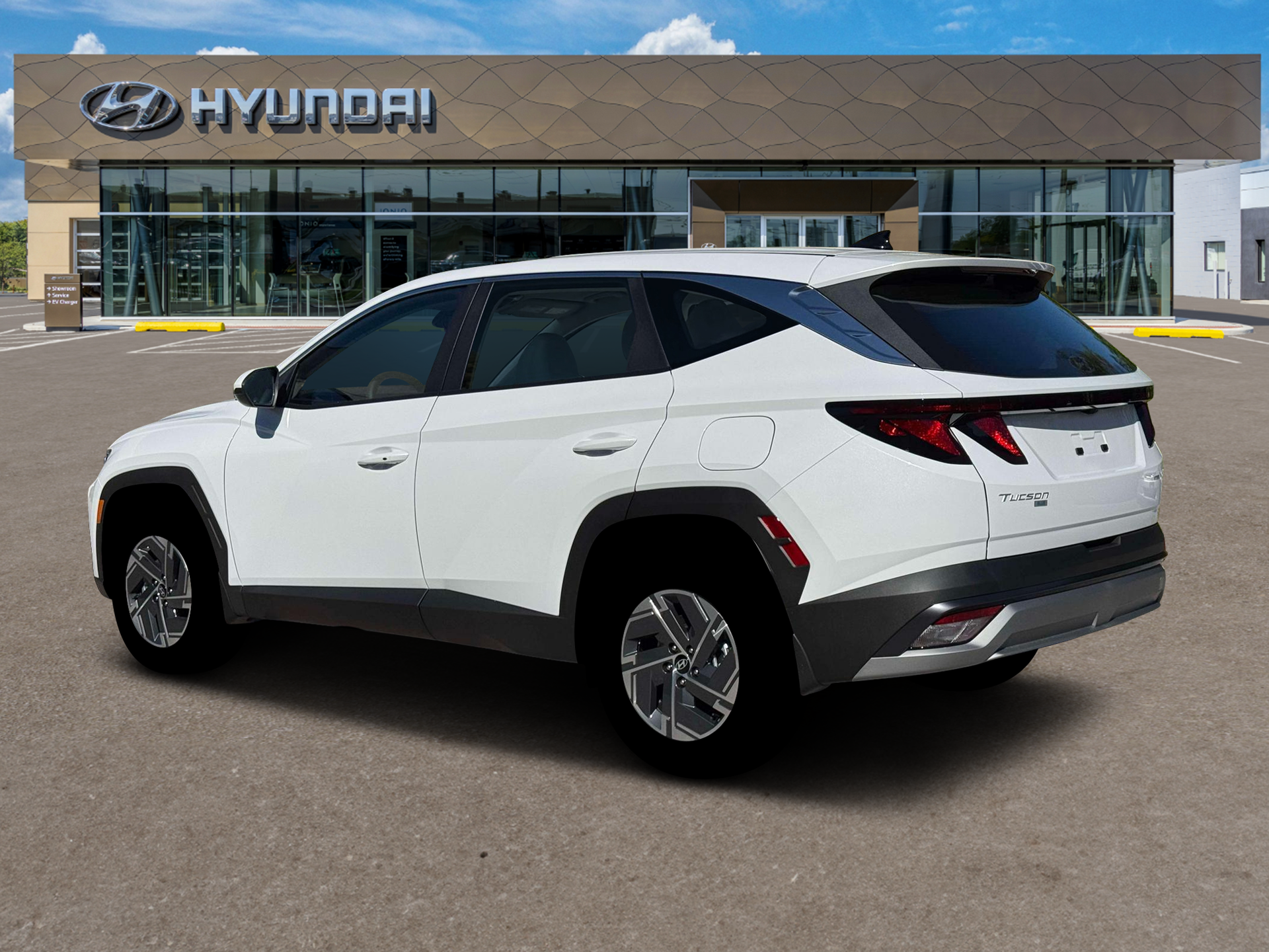 New 2026 Creamy White Pearl Hyundai Blue image 4