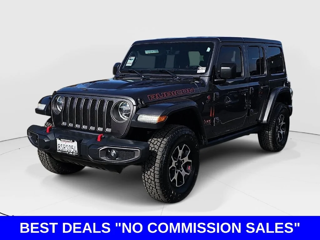 Used 2021 Gray Jeep Unlimited Rubicon image 7