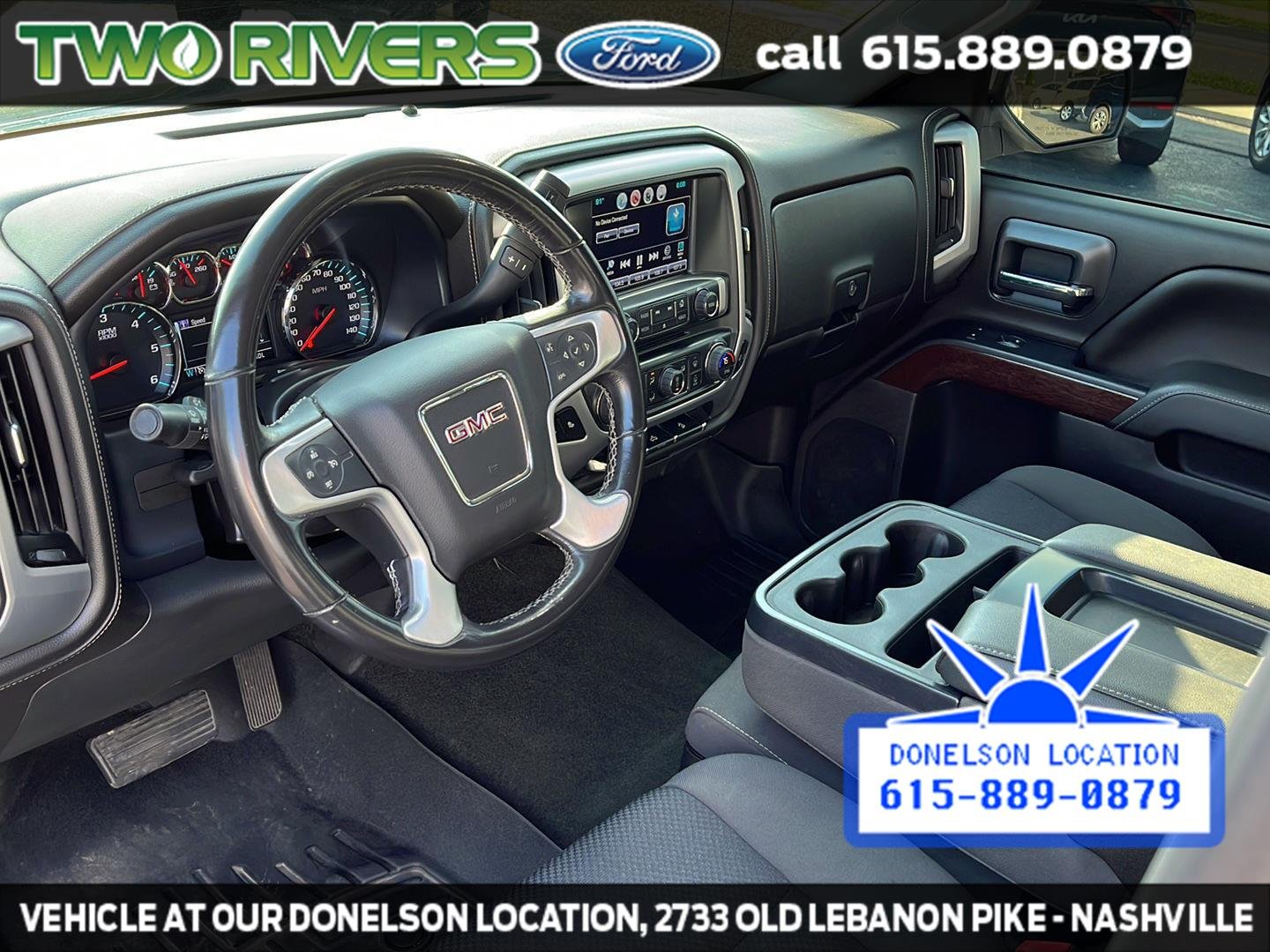Used 2018 White Frost Tri-Coat GMC SLE image 22