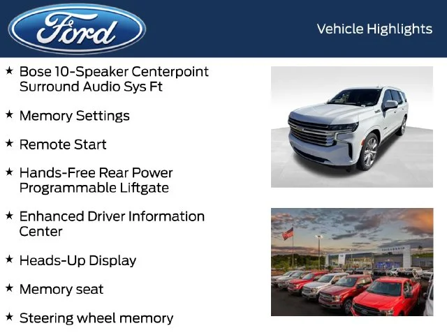 Certified Used 2023 White Chevrolet High Country image 9