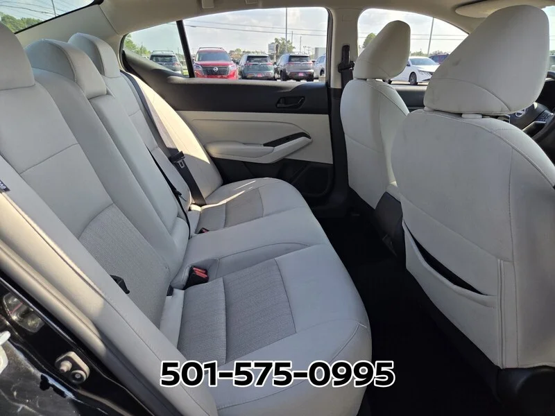 Used 2025 Super Black NISSAN SV FWD image 16