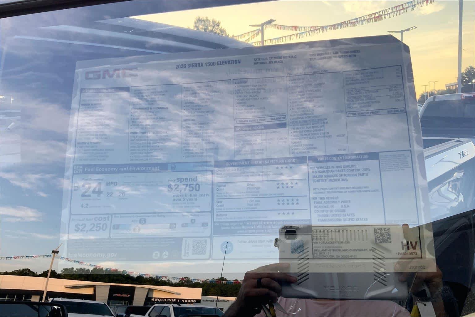 New 2026 Sterling Metallic GMC Elevation image 16