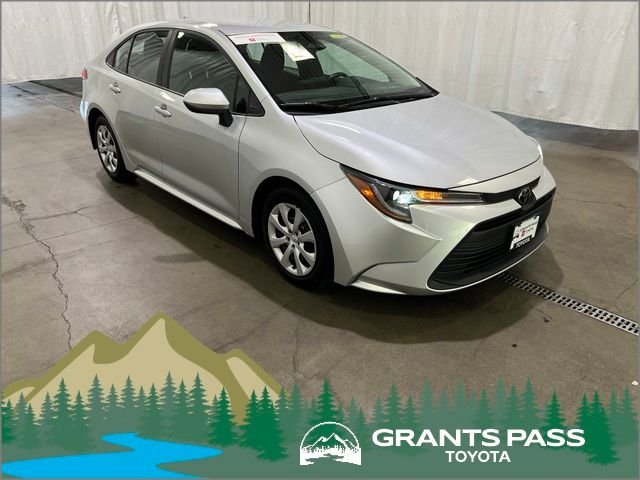 Certified Used 2024 Silver Toyota LE image 1