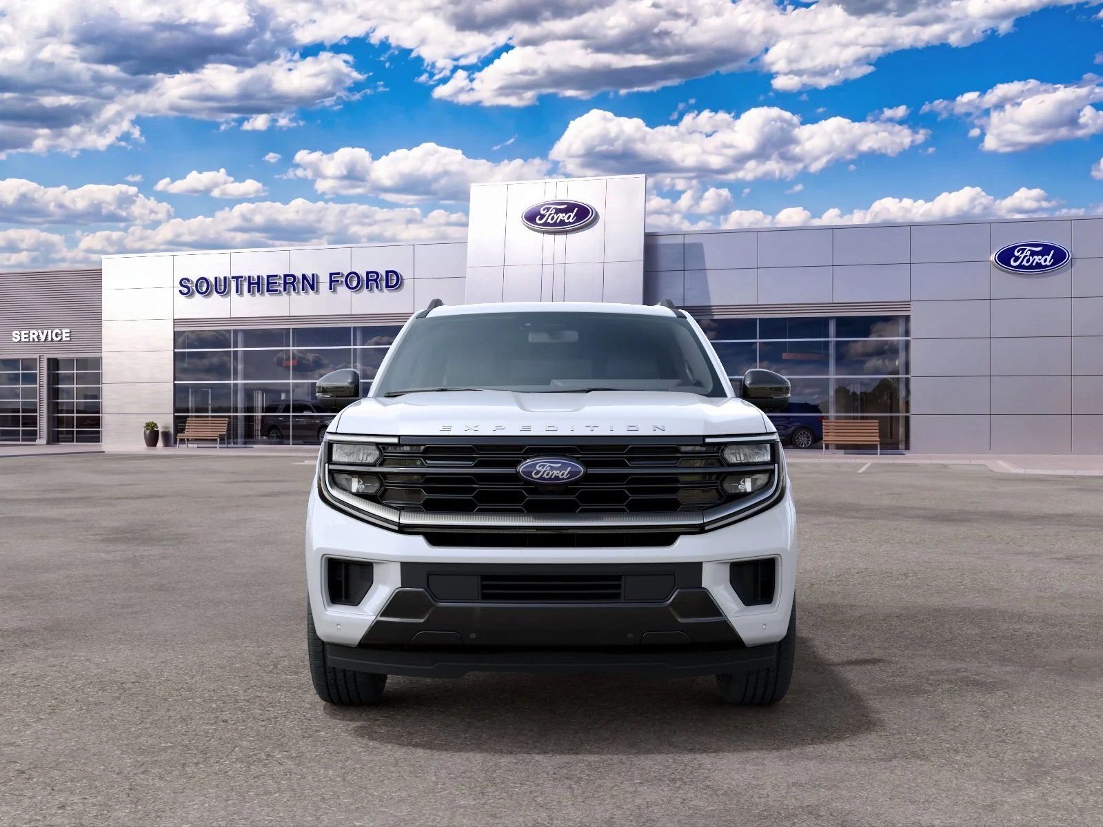 New 2027 Star White Metallic Tri-Coat Ford Platinum image 27